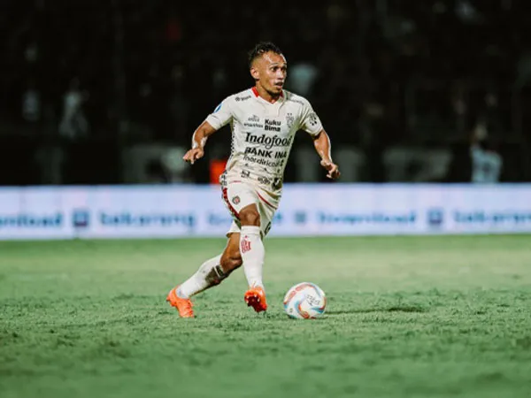 Penyerang sayap Bali United, Irfan aya