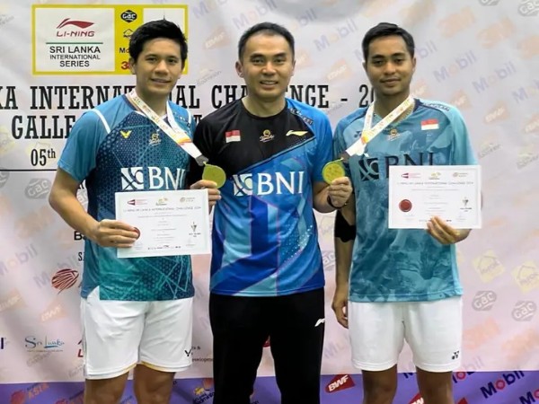 Yeremia/Rahmat Kampiun Sri Lanka International Challenge 2024