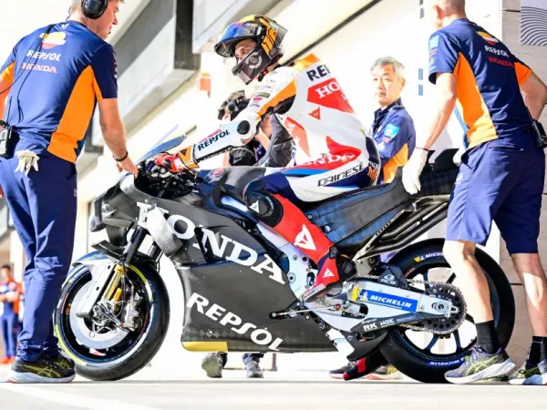 Luca Marini Sadar Performa Motor Honda Belum Memuaskan