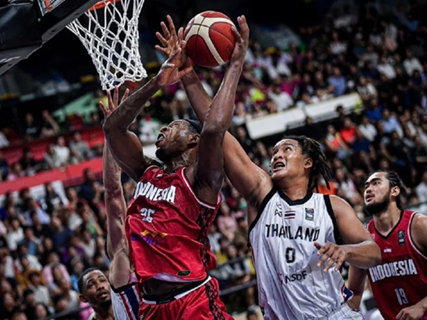 Timnas Basket Indonesia Dikalahkan Thailand di FIBA Asia Cup