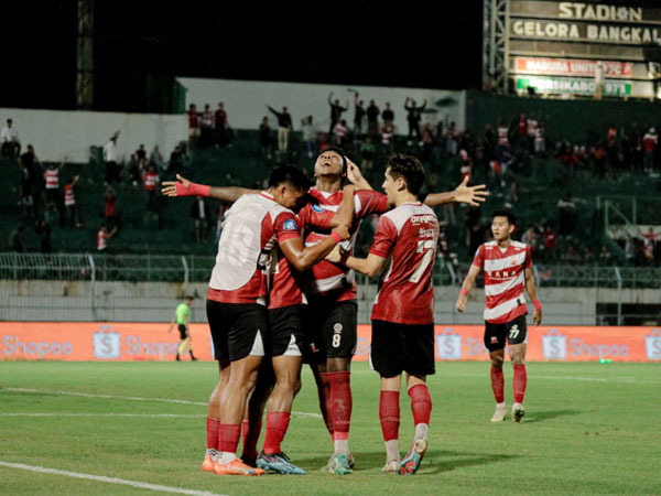 Madura United Tatap Laga Kontra Bhayangkara FC dengan Semangat Berlipat