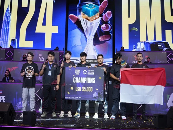 Tim Boom Esports Indonesia Juarai 2024 PMSL SEA Spring