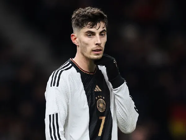 Kai Havertz sempat bermain sebagai bek kiri untuk Jerman