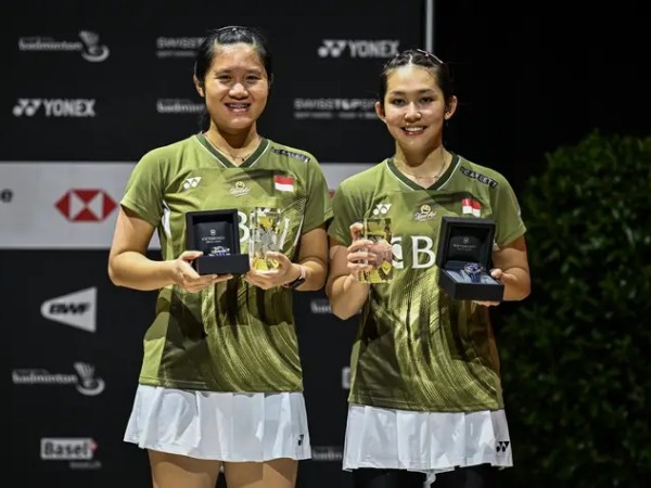 Lanny/Ribka Kampiun Ganda Putri Swiss Open 2024