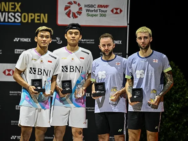 Mental Ben Lane/Sean Vendy Lawan Bagas/Fikri Jadi Pembeda di Final Swiss Open 2024