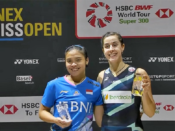 Swiss Open Jadi Gelar Beruntun Carolina Marin Setelah All England