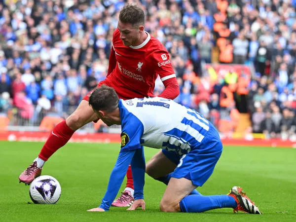 De Zerbi Bahagia Alexis Mac Allister Jadi Pemain Penting di Liverpool