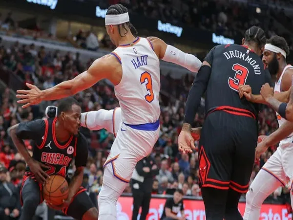 Josh Hart Diusir Setelah Tendang Kepala Javonte Green