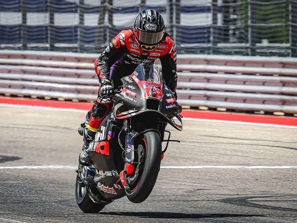 Maverick Vinales puas dengan kerja keras yang ditunjukkan Aprilia.