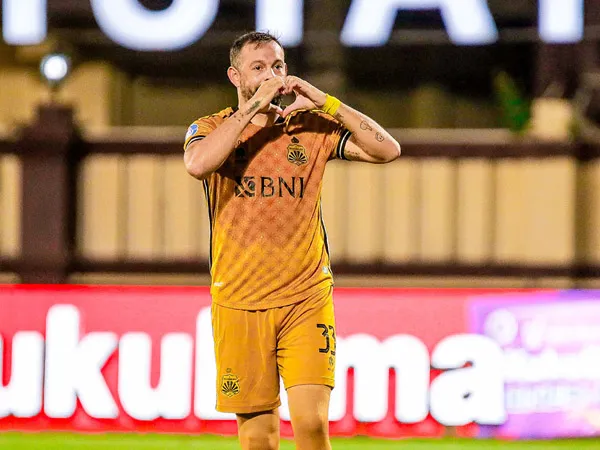 Matias Mier jadi bintang kemenangan Bhayangkara FC atas Persik Kediri lewat hattrick-nya