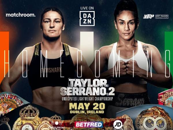 Pertarungan Ulang Katie Taylor dan Amanda Serrano Akan Digelar Pada 20 Juli