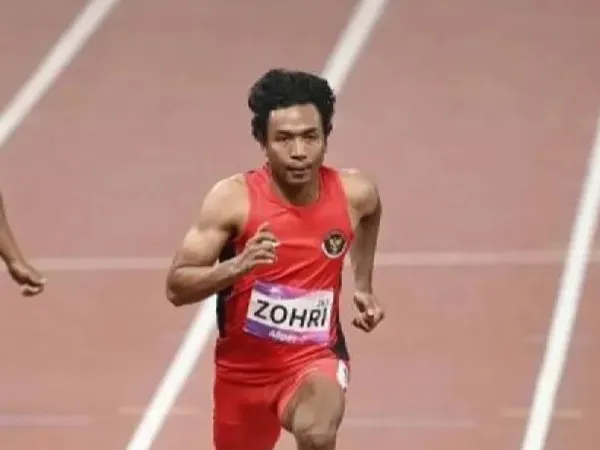 Lalu Muhammad Zohri Lewati Uji Coba Pertama di Amerika