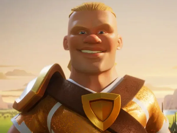 Sosok Erling Haaland Diwujudkan Dalam Game Clash of Clans