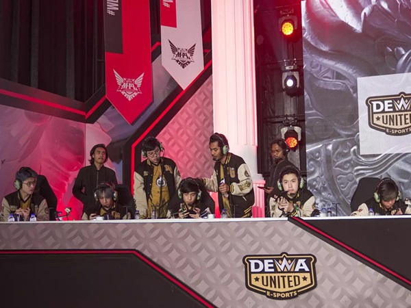 Dewa United Esports Siap Hadapi Bigetron Alpha dan EVOS Glory