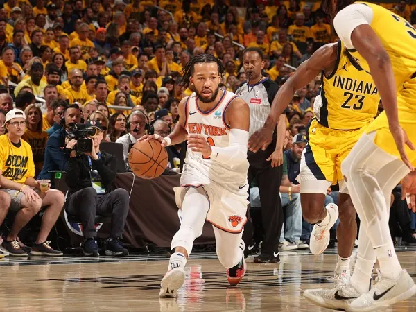 Jalen Brunson sadar lakukan kesalahan fatal di Game 3 lawan Pacers.