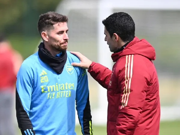 Jorginho dan Mikel Arteta