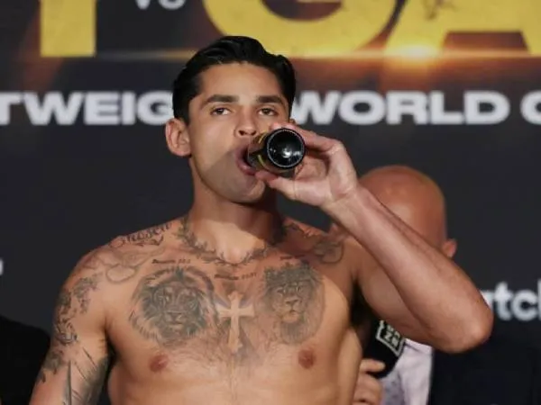 Ryan Garcia mengaku minum dan merokok ganja setiap hari bahkan sampai hari pertarungan saat melawan Devin Haney. (Foto: Ring TV)