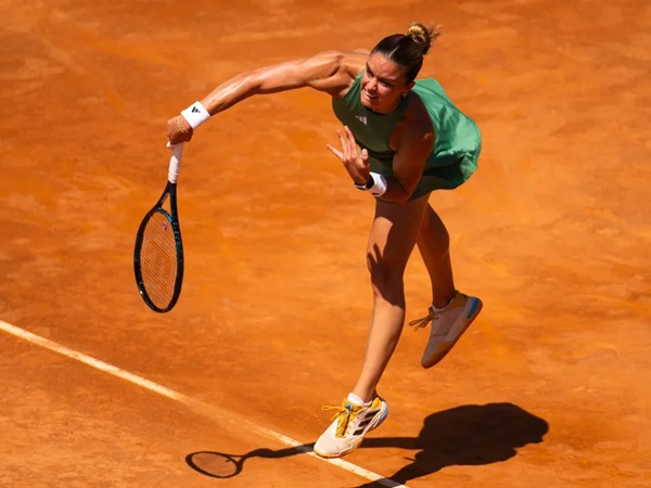 Maria Sakkari Paksa Anhelina Kalinina Angkat Kaki Dari Roma