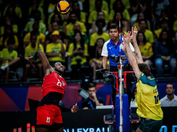 VNL 2024: Bungkam Tuan Rumah, Kuba Kalahkan Brasil 3-1