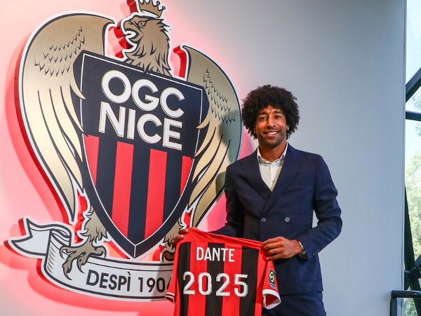 Dante Resmi Perpanjang Kontrak Satu Tahun Dengan Nice