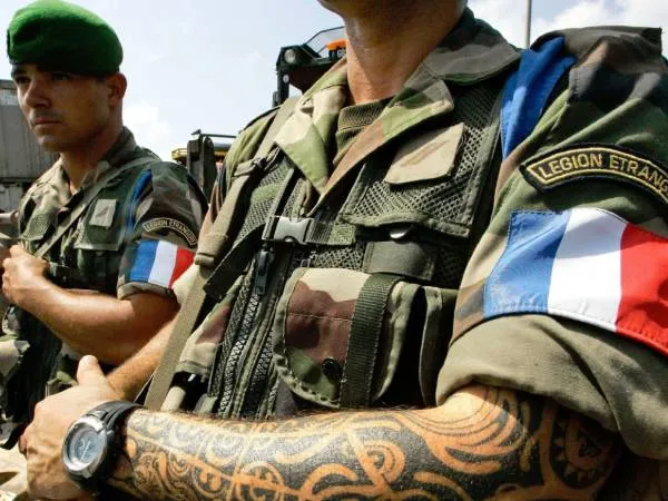 Tentara terbaik Legiun Asing Prancis (Legion Etrangere) akan berada di Paris selama Olimpiade musim panas ini. (Foto: AFP)