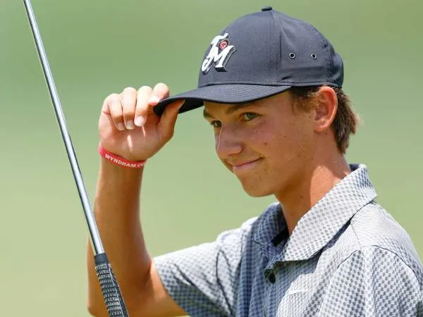 Miles Russell memenangkan penghargaan Pemain Terbaik AJGA pada usia yang lebih muda dari Tiger Woods. (Foto: Golf Digest)