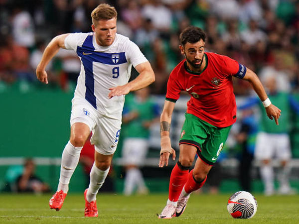 Bruno Fernandes Bawa Timnas Portugal Menang 4-2 Atas Finlandia