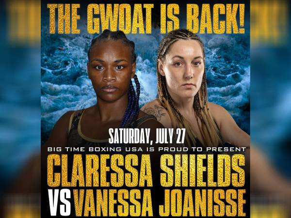 Claressa Shields Akan Hadapi Juara Kelas Berat WBC Vanessa Lepage-Joanisse