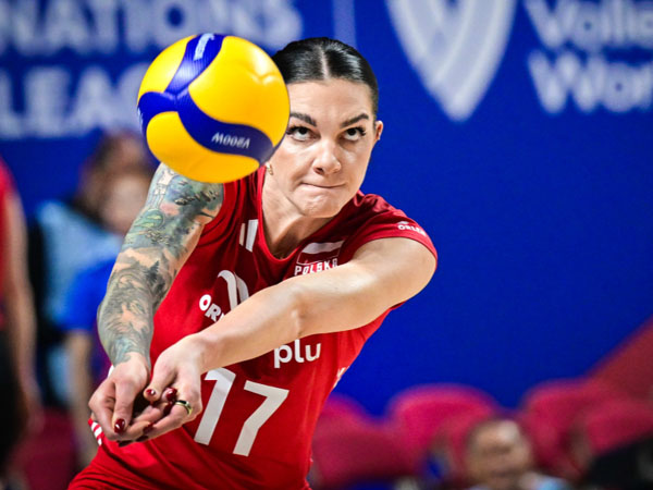 Polandia Telan Kekalahan Pertama di VNL 2024, Malwina Smarzek Beri Komentar