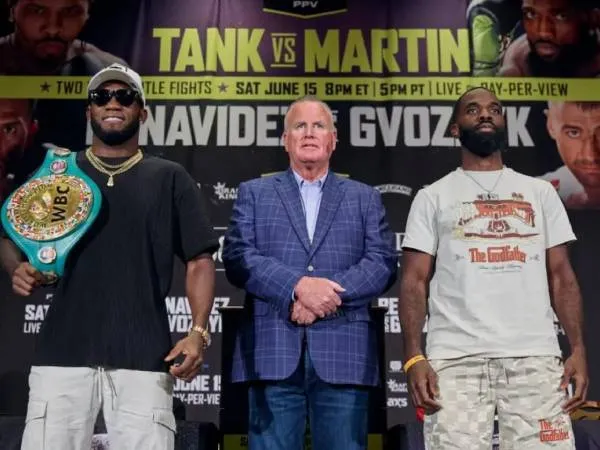 Carlos Adames (kiri) dan Terrell Gausha. (Foto: PBS)