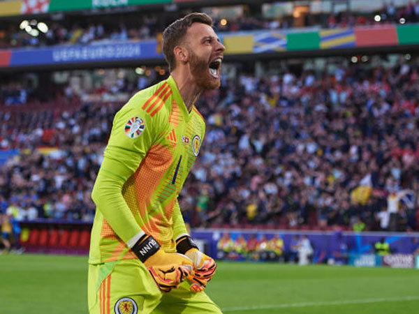 Ditahan Imbang Swiss, Skotlandia Tampil Lebih Baik Menurut Angus Gunn