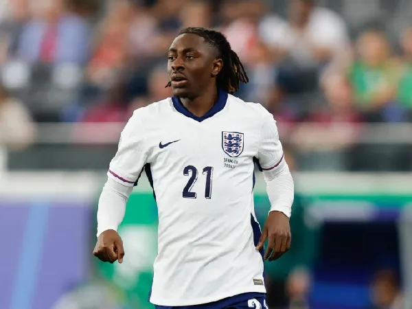 Eberechi Eze membuat penampilan perdananya untuk Inggris di Euro 2024