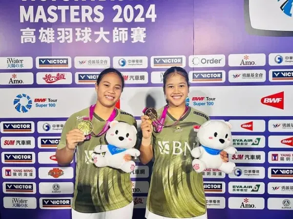 Jesita/Febi Kampiun Ganda Putri Kaohsiung Masters 2024