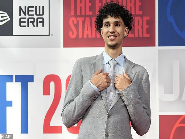 Zaccharie Risacher Senang Bisa Terpilih di No. 1 NBA Draft 2024