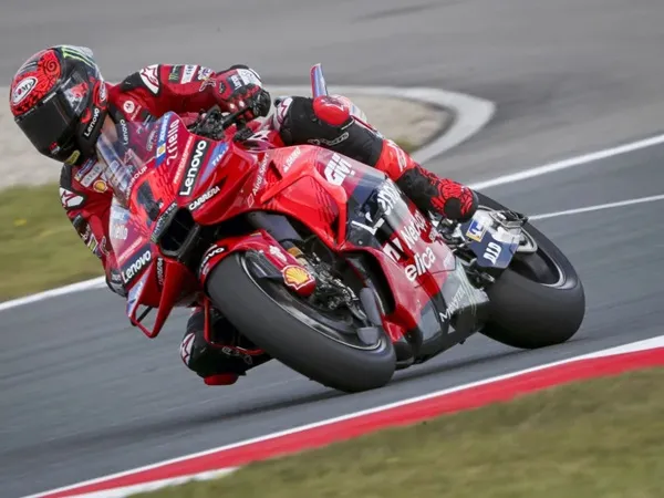 Hasil FP1 MotoGP Belanda: Bagnaia Kalahkan Marquez