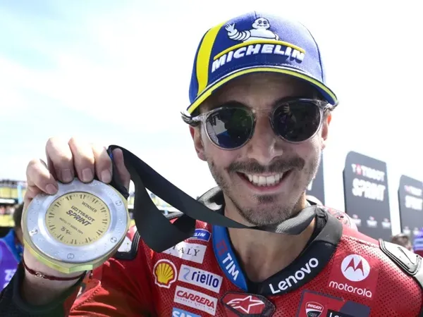 Francesco Bagnaia Senang Menangkan Sprint di Assen