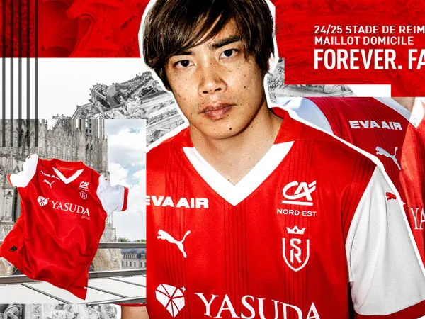 Terinspirasi dari Katedral, Stade de Reims Rilis Jersey Kandang 2024/25