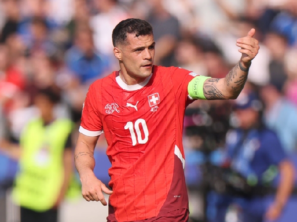 Granit Xhaka Dipastikan Tampil saat Swiss Tantang Inggris