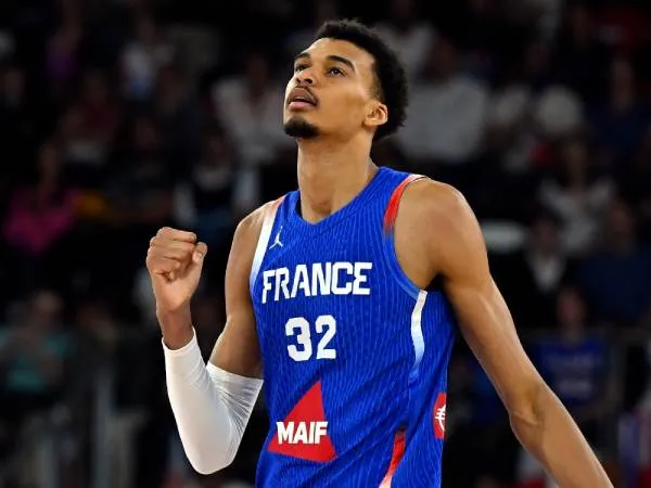 Victor Wembanyama termasuk salah satu dari lima pemain NBA yang akan mewakili tuan rumah Prancis di Olimpiade Paris. (Foto: AFP)