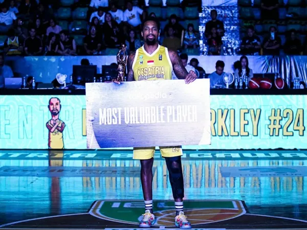 Kentrell Barkley Meraih Gelar MVP Awards IBL 2024
