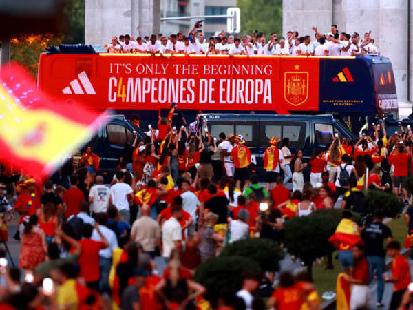 Parade Kemenangan, Spanyol Rayakan Gelar Euro 2024 di Madrid