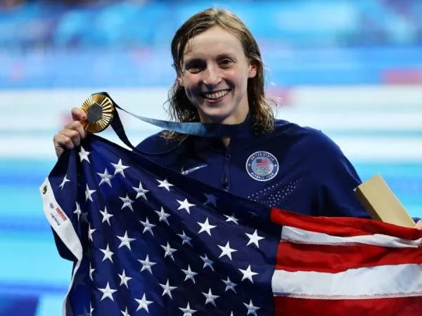 Olimpiade 2024: Katie Ledecky Terus Ukir Sejarah, Raih Emas Olimpiade Ke-9
