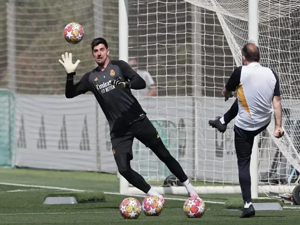 Thibaut Courtois Mempersiapkan Diri untuk Lawan Atalanta