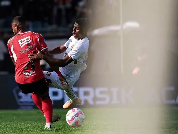 Pemain Persik Kediri, Hugo Samir di laga kontra Bali United