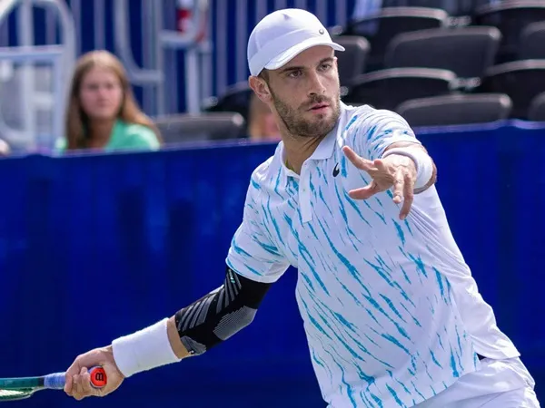 Borna Coric Balaskan Kekalahan Musim Lalu Dari Petenis Ini Di Winston-Salem
