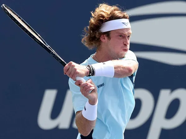 Rublev Cry Andrey Rublev Lumpuhkan Arthur Rinderknech Di US Open | Liga Olahraga