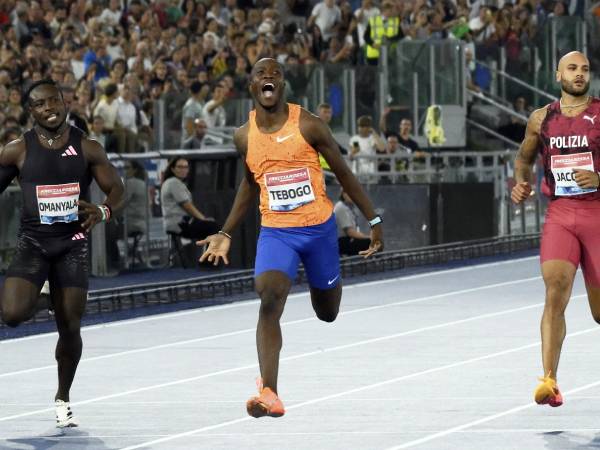 Letsile Tebogo Menangi Lari 100 Meter Di Diamond League Roma