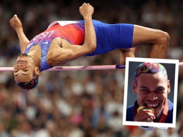 Roderick Townsend Raih Emas Ketiga Dengan Rambut Terinspirasi Picasso