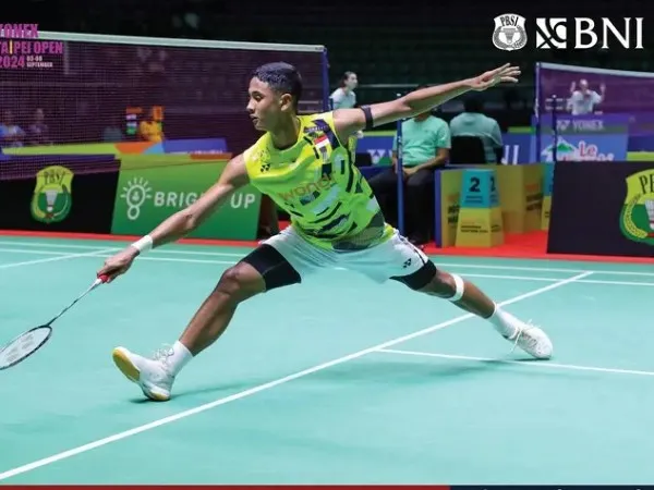 Saut Marcellyno & Alwi Farhan Kandas di 16 Besar Taiwan Open 2024