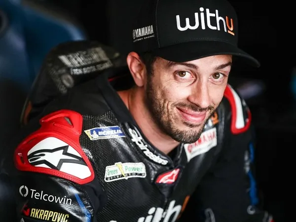Andrea Dovizioso belum mau pikirkan peluang jadi test rider Yamaha.